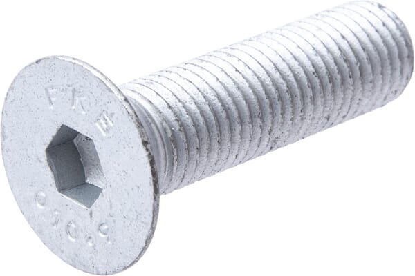 Frontansicht Lemken Senkschraube M16x60-10.9 Zn