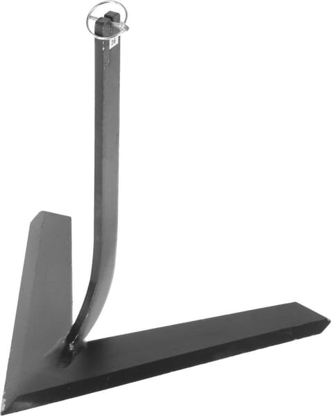 Frontansicht Lemken Hacke mit Schenkel, 360 mm