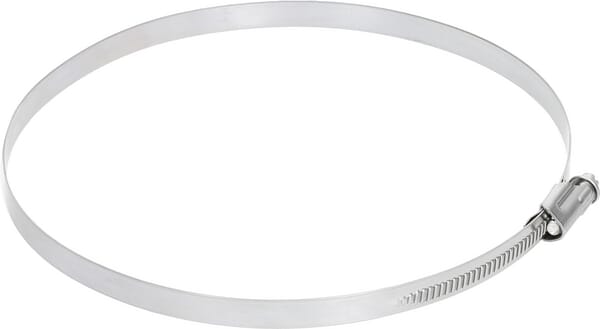 Frontansicht Lemken Schlauchschelle 190-210 V2A