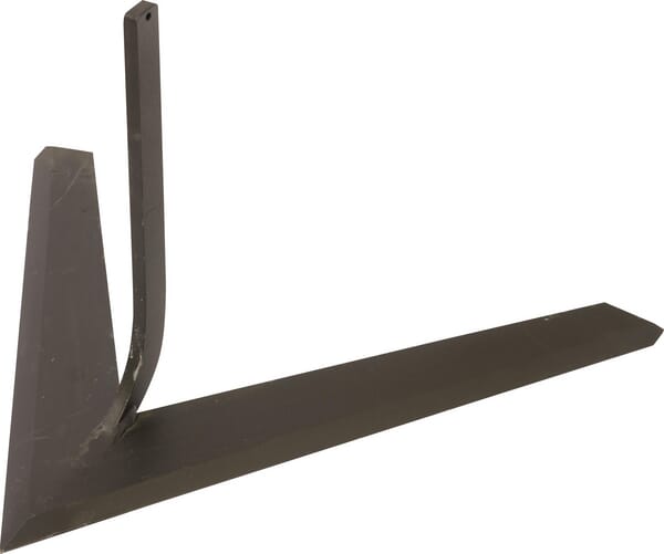 Frontansicht Lemken Hacke mit Schenkel, 600 mm