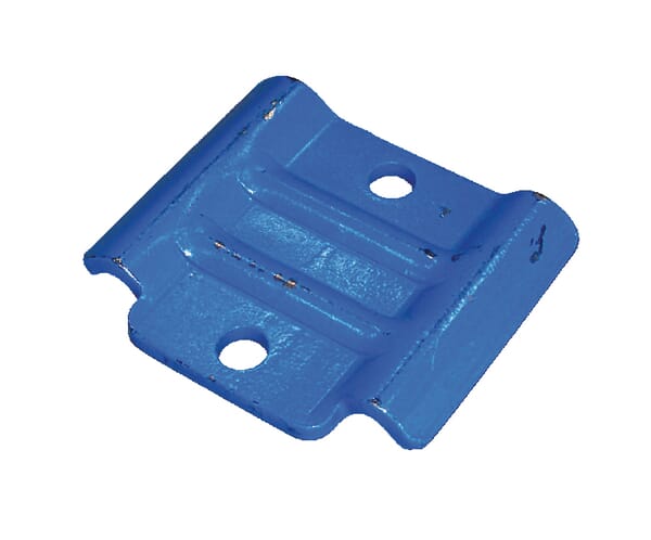 Frontansicht Lemken Klemmplatte 119x6x100