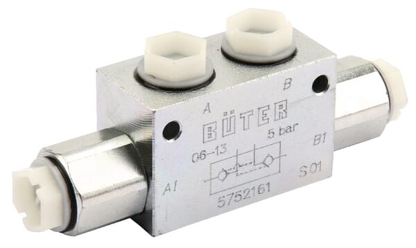Frontansicht Lemken Rückschlagventil RDP 06 1/4