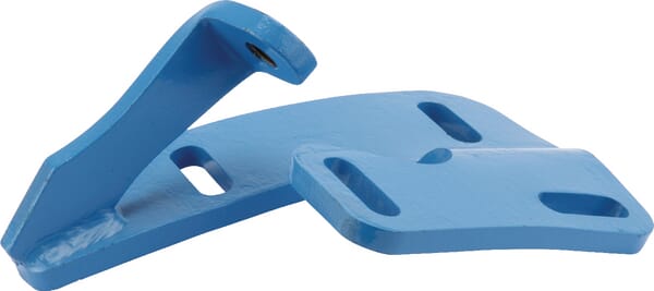 Frontansicht Lemken Halter mit Stütze L.