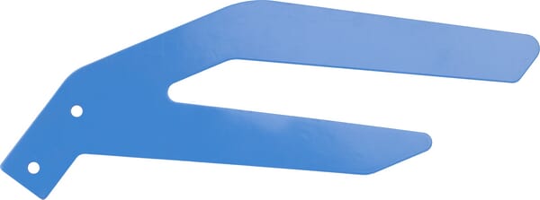 Frontansicht Lemken Nivellierfuß 6x360x425 2xD11,5