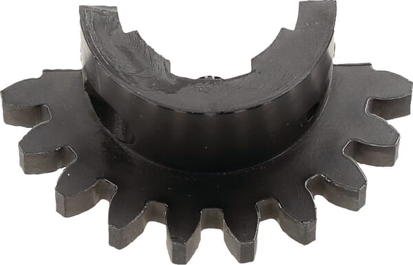 Frontansicht Lemken Zahnradhälfte