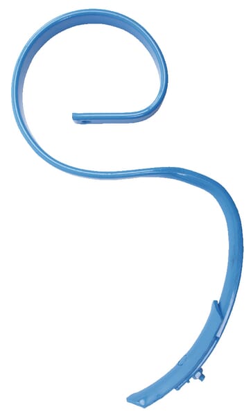 Frontansicht Lemken Federzinken mit Schar 32x10