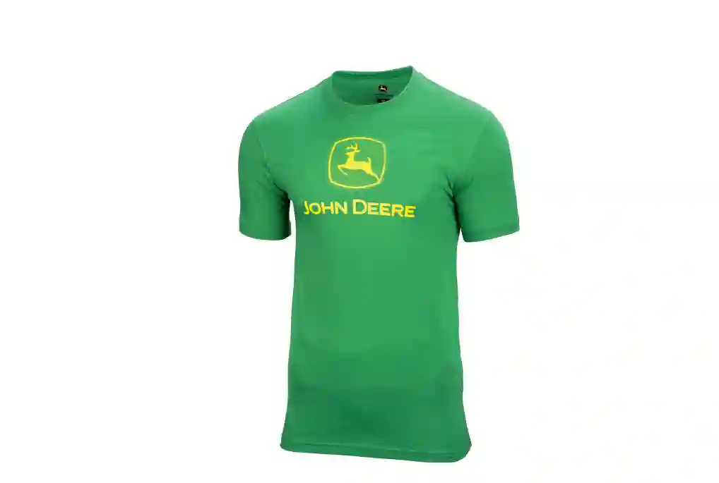 JOHN DEERE T-Shirt Herren Logo Grün