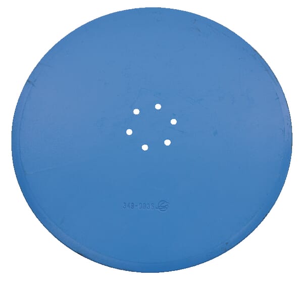 Frontansicht Lemken Sechscheibe glatt 450x72x5mm