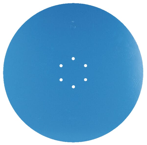 Frontansicht Lemken Sechscheibe glatt 495x100x4mm