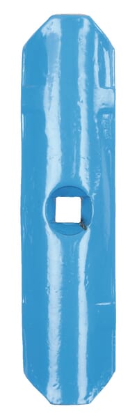 Frontansicht Lemken Kultivatorschar K4 40x8