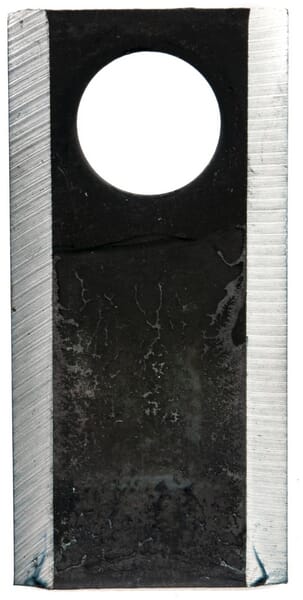 Mähmesser links / rechts 90x42x4 mm, Bohrung Ø 20,50 mm, geeignet für Kongskilde JF / Stoll, 25er-Packung aus der Kategorie Trommel- und Scheibenmähwerk