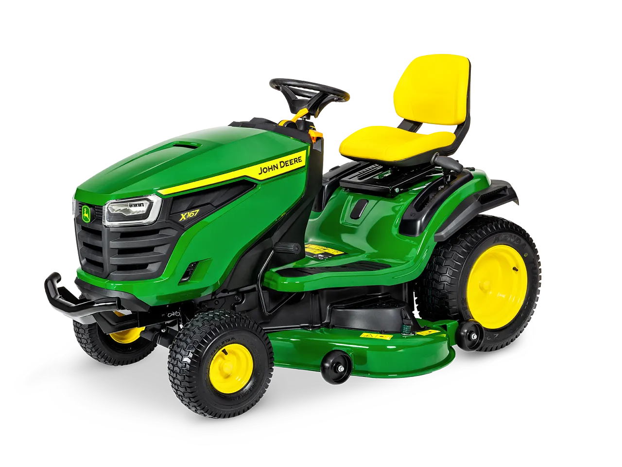 JOHN DEERE Rasentraktor X167 mit Mähwerk
