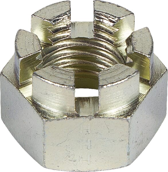 Frontansicht Lemken Kronenmutter m.Ansenkung M24