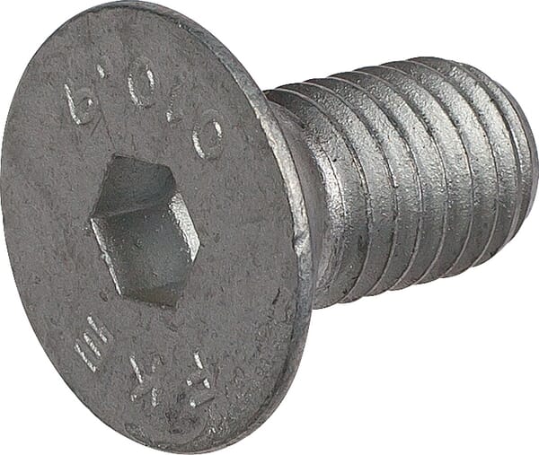 Frontansicht Lemken Senkschraube M10x20-10.9 Zn DI