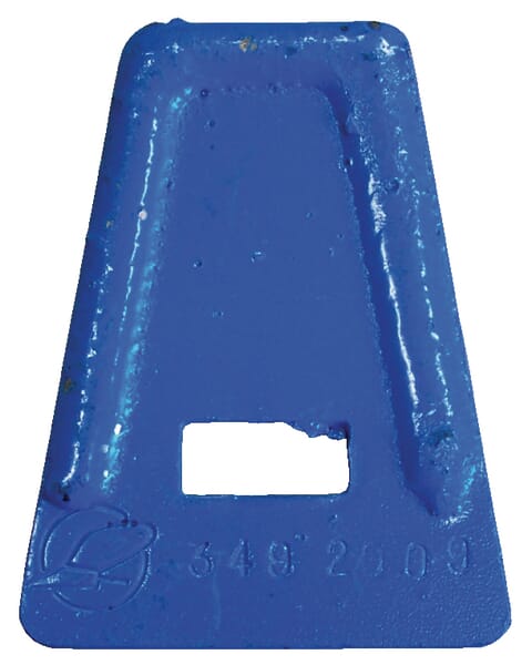 Frontansicht Lemken Abstreifer 72x90mm Lemken