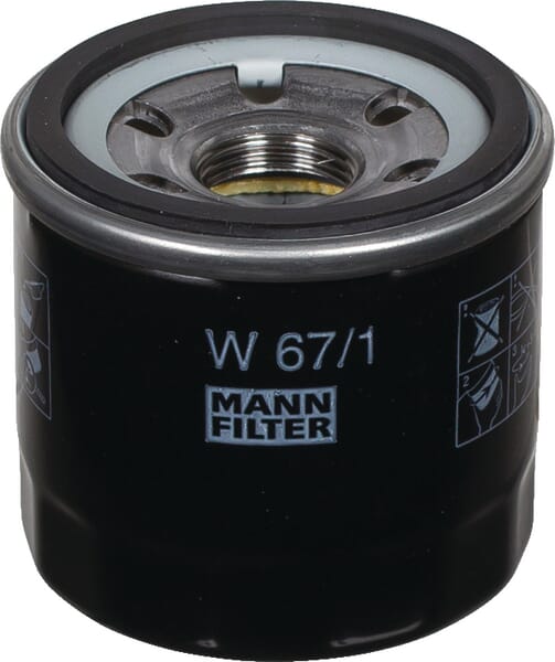 Filterung Ölfilter M+H W671