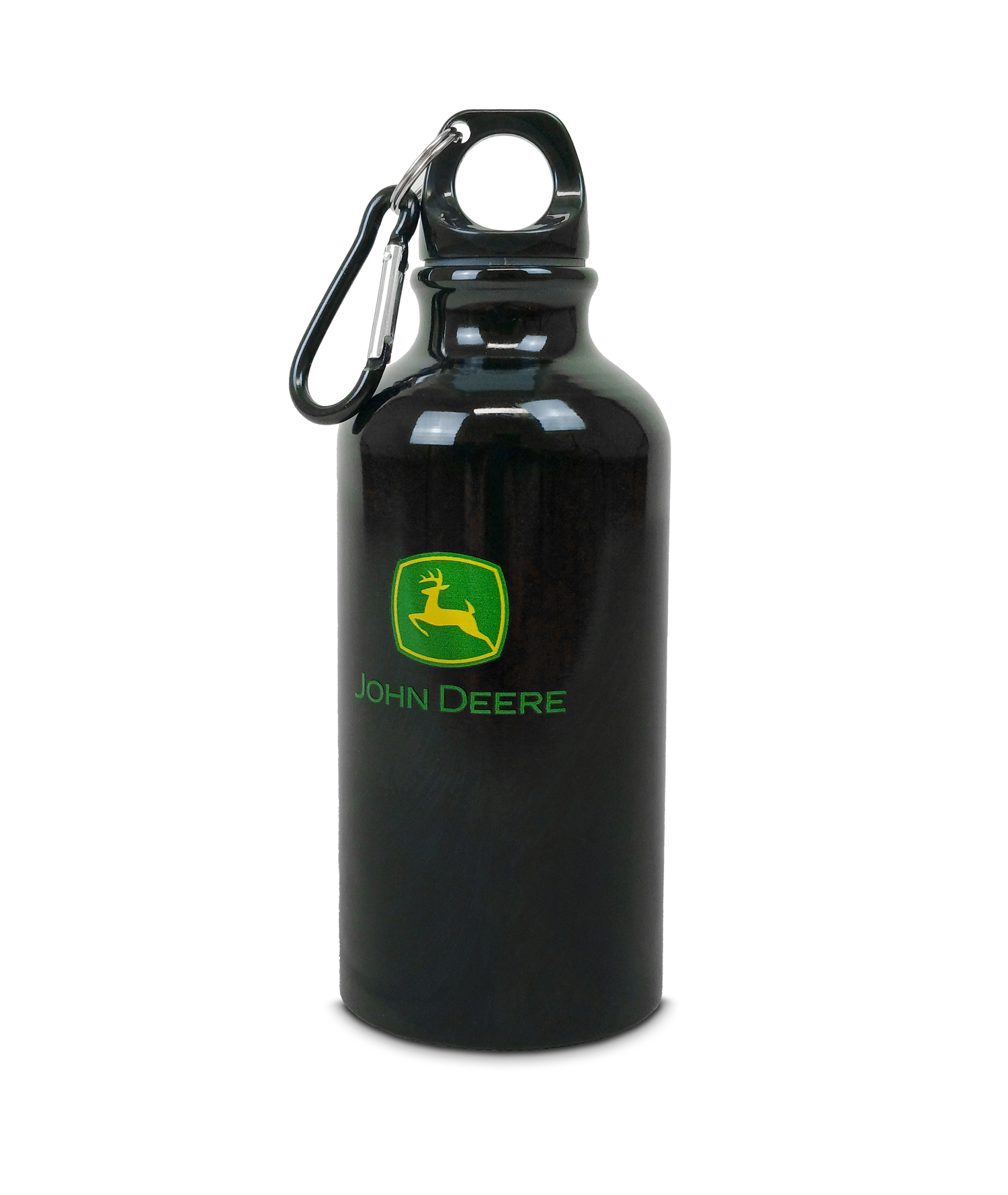 JOHN DEERE Trinklasche Schwarz Logo