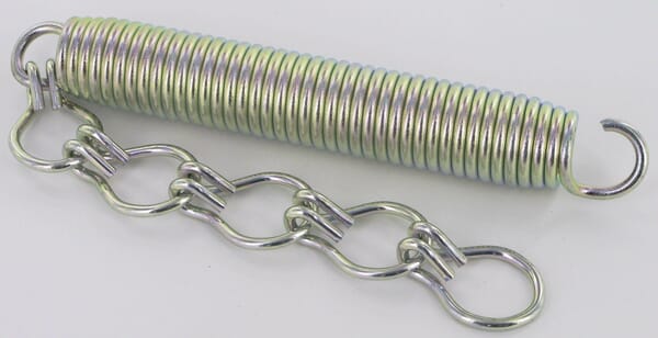 Frontansicht Lemken Kette mit Zugfeder