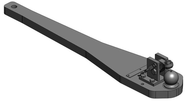 Anhängerkupplungen Heavy Duty Drawbar K80® JD 8000, 8010, 8020, 8030, 8R, 8RT 009604000A17