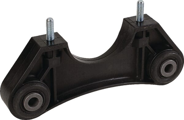 Frontansicht Lemken Halter mit Gummielementen