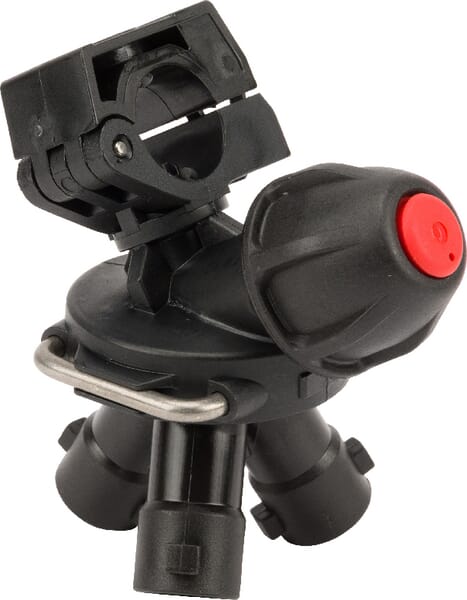 Frontansicht Lemken Anwendungshalter dreifach