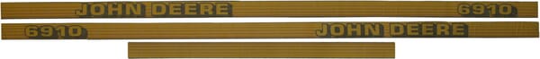 Kabine Aufkleberset "John Deere 6910" TR6910JD