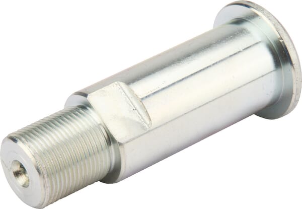 Frontansicht Lemken Achse D30x95 M24x1,5-LH Zn