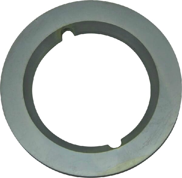 Frontansicht Lemken Dichtscheibe mit Nut D114,5/75