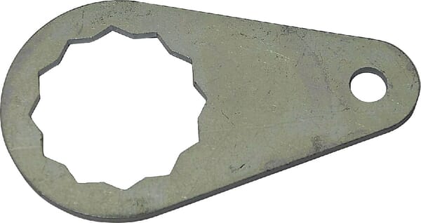 Frontansicht Lemken Arretierung