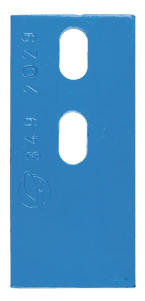 Frontansicht Lemken Abstreifer 60x6x130