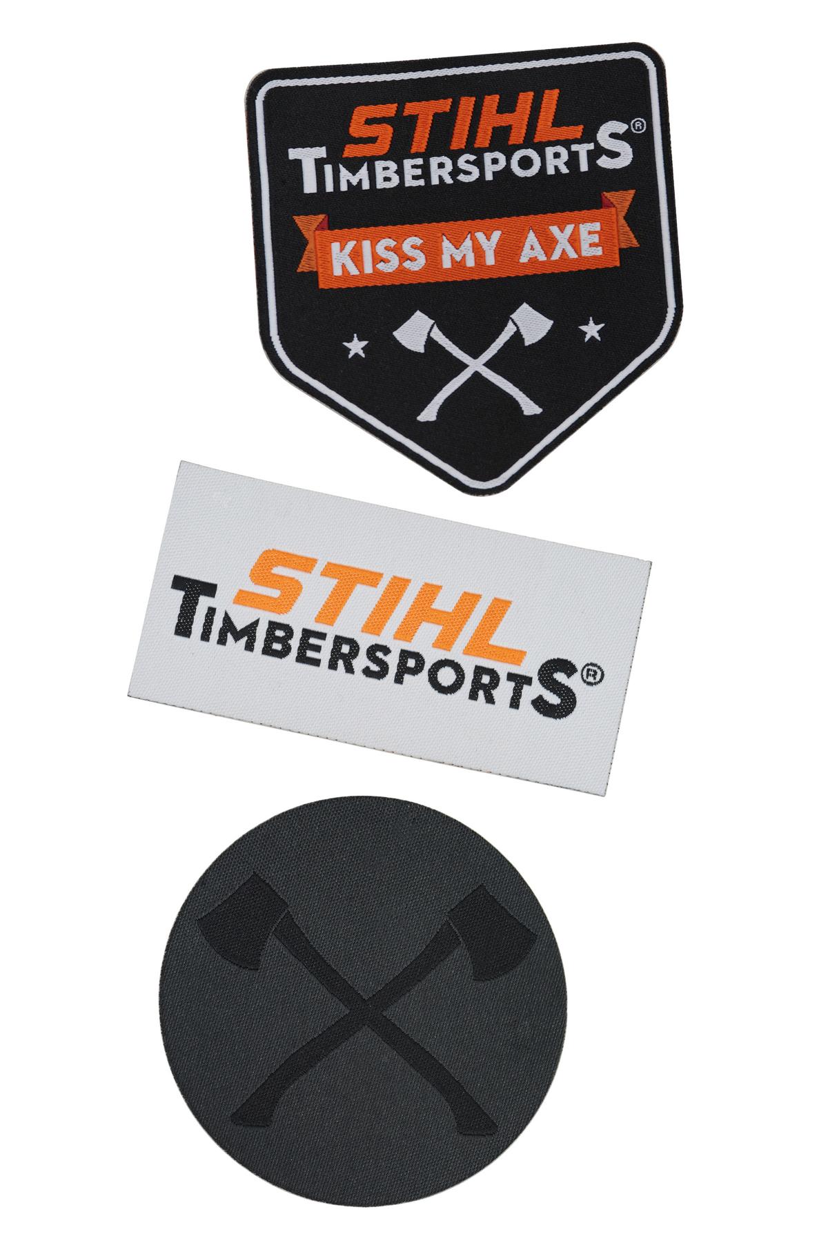 STIHL Silikon-Aufkleber 3er Set TIMBERSPORTS 04216000015 04216000015