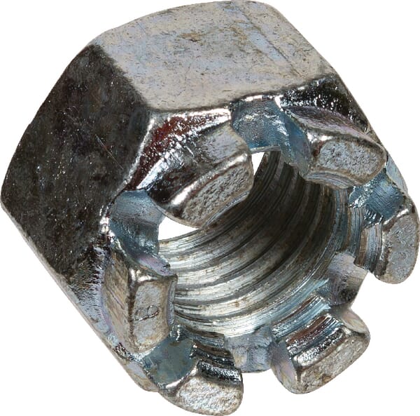 Frontansicht Lemken Kronenmutter M24 DIN935-8