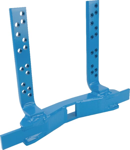 Frontansicht Lemken Halter für Klinke 340x61 24xD