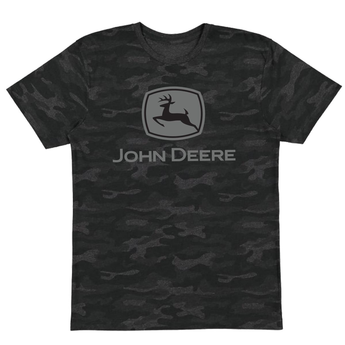 JOHN DEERE T-Shirt Kleinkinder Camouflage Schwarz MC53213CA2TD