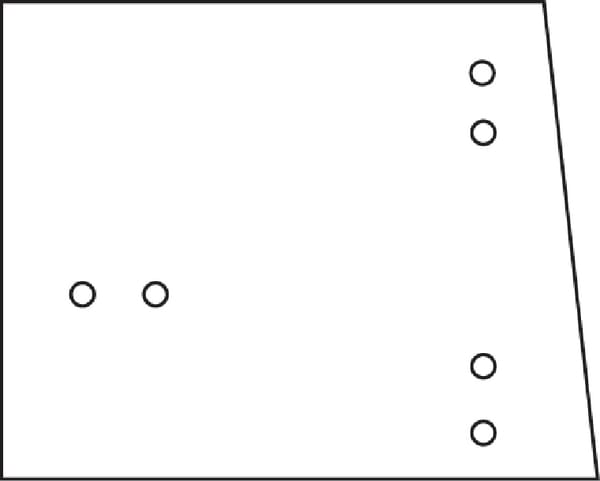 Kabine Seitenscheibe D8075