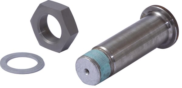 Frontansicht Lemken Achse D32x115,5 M30x1,5-10.9