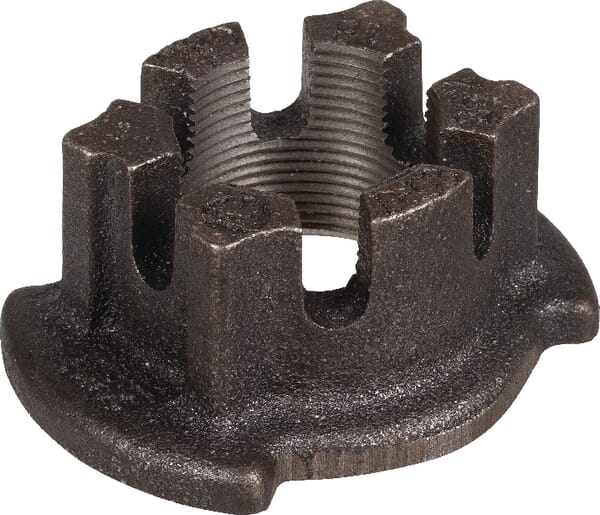 Frontansicht Lemken Kronenmutter M42x2 DIN937