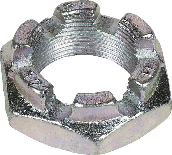 Frontansicht Lemken Kronenmutter M30x1,5 DIN937