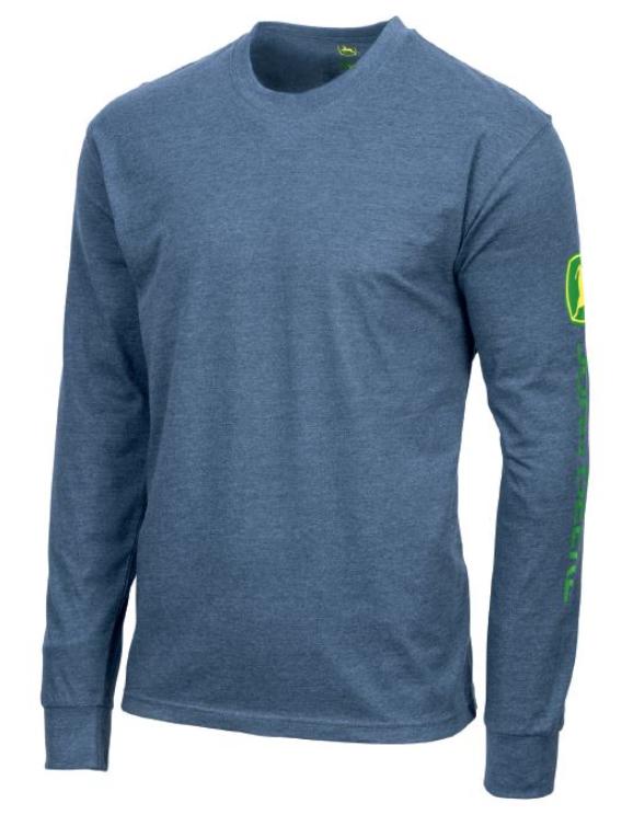 JOHN DEERE Longsleeve in Dunkelblau Herren MC141019NV03
