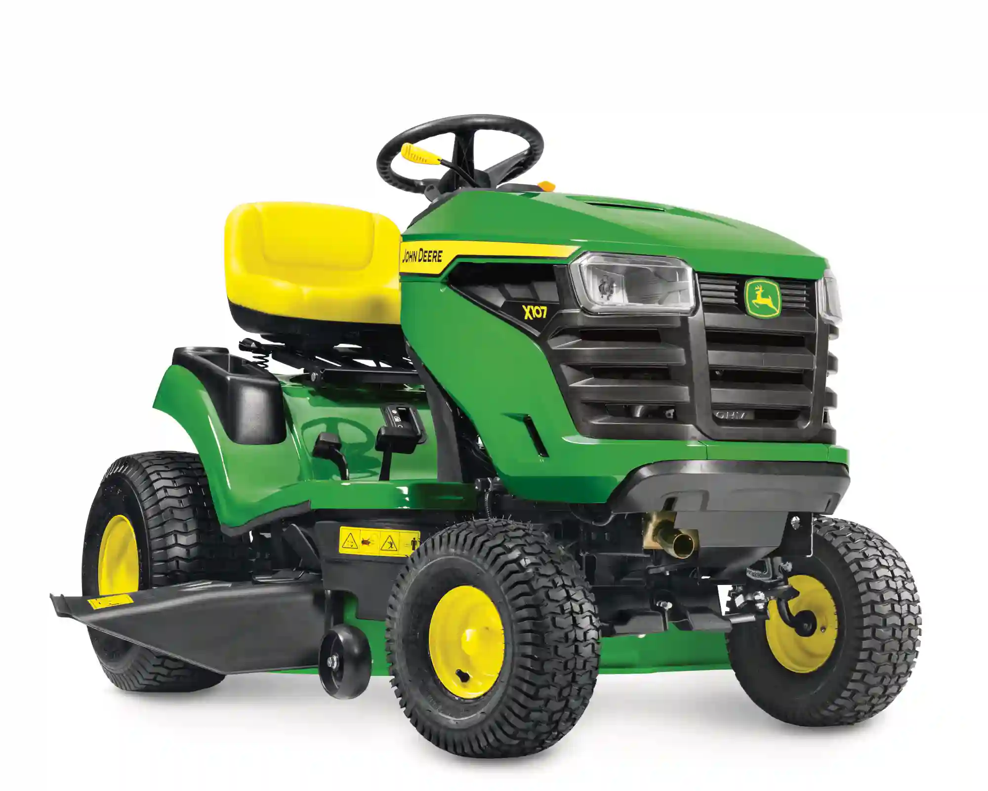 JOHN DEERE Rasentraktor X107 mit Mähwerk