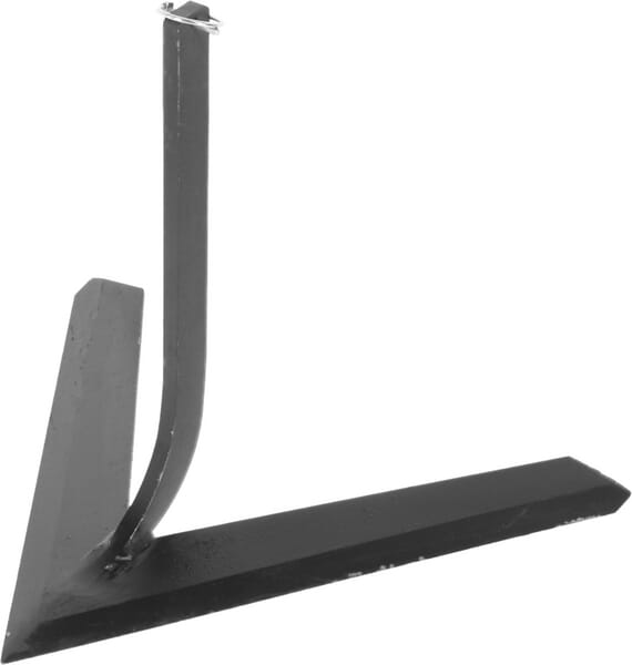 Frontansicht Lemken Hacke mit Schenkel, 400 mm