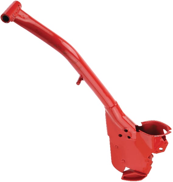 Frontansicht Lemken Schar kurz gekröpft re.