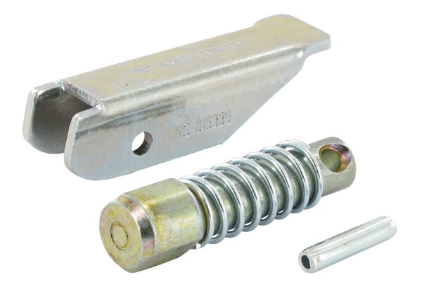 Verriegelungssatz für neues Design nach DIN400 + ISO 1 + 2, ab 2009, L = 61 mm Ø 12/17 mm aus der Kategorie Frontladertechnik_Futtertechnik