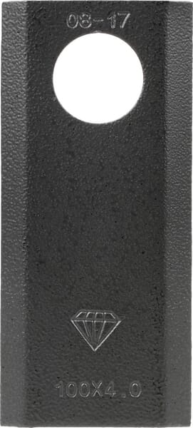 Mähmesser links / rechts 100x40x4 mm, Bohrung Ø 21 mm, geeignet für Massey Ferguson, 25er-Packung aus der Kategorie Trommel- und Scheibenmähwerk