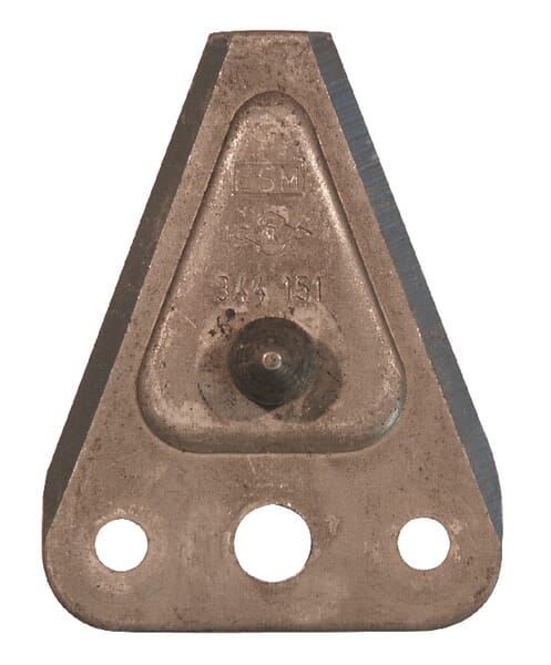 Messerklinge gebogen aus der Kategorie Balkenmähwerke