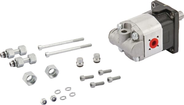 Frontansicht Lemken Umrüstsatz Hydraulikmotor Soli