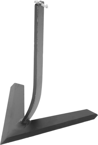 Frontansicht Lemken Hacke mit Schenkel, 280 mm