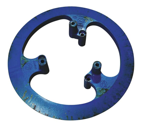 Frontansicht Lemken Packerring 700x200mm 30 Grad