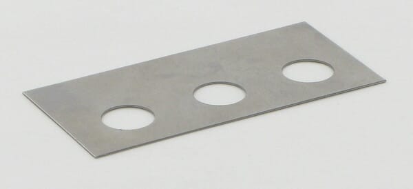 Ausgleichsplatte 0,5mm Busatis aus der Kategorie Balkenmähwerke