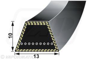 Gürtel-Set aus der Kategorie Trommel- und Scheibenmähwerk